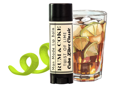 The Little Flower Soap Co - Rum and Coke Lip Balm - Chapstick