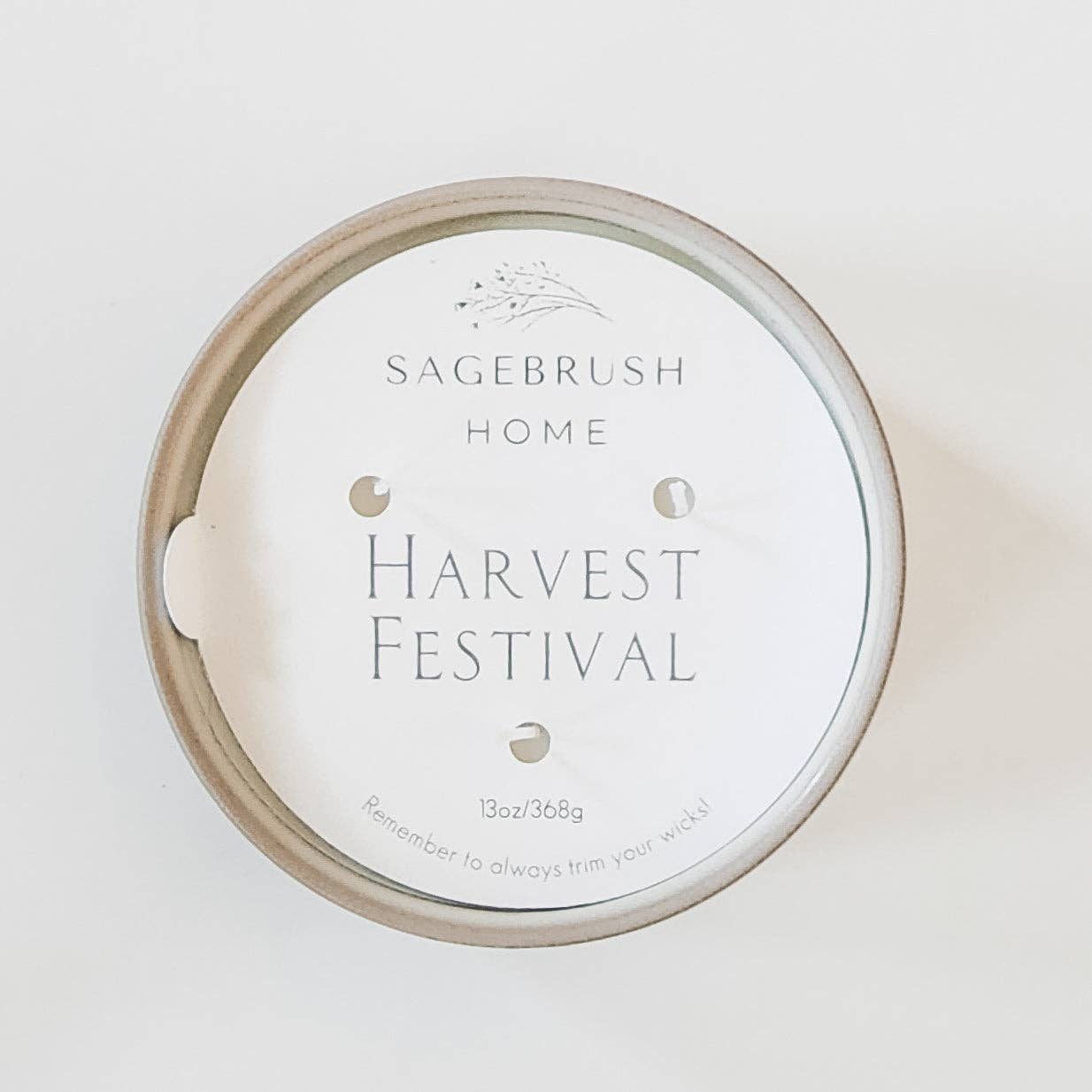 Harvest Festival Fall Candle