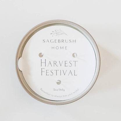 Harvest Festival Fall Candle