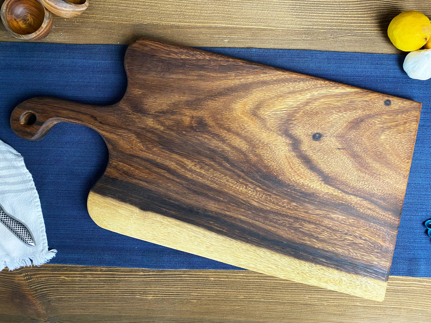 Extra Large Live Edge Board with Handle