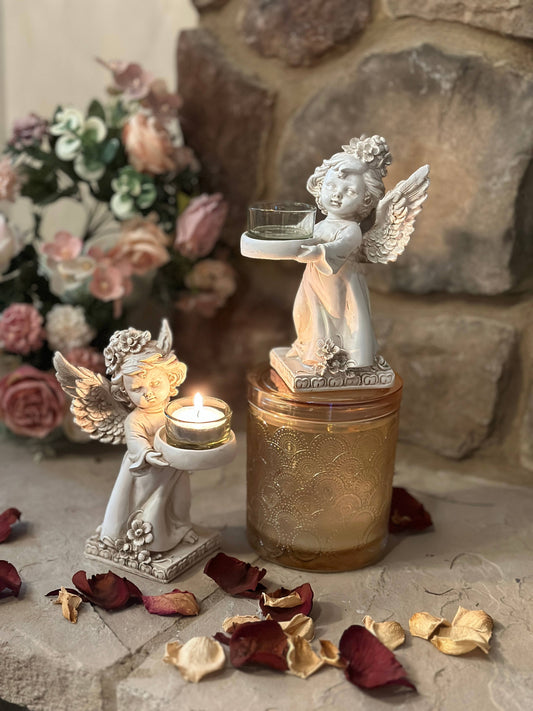 Angel Tea Light Candle Holder