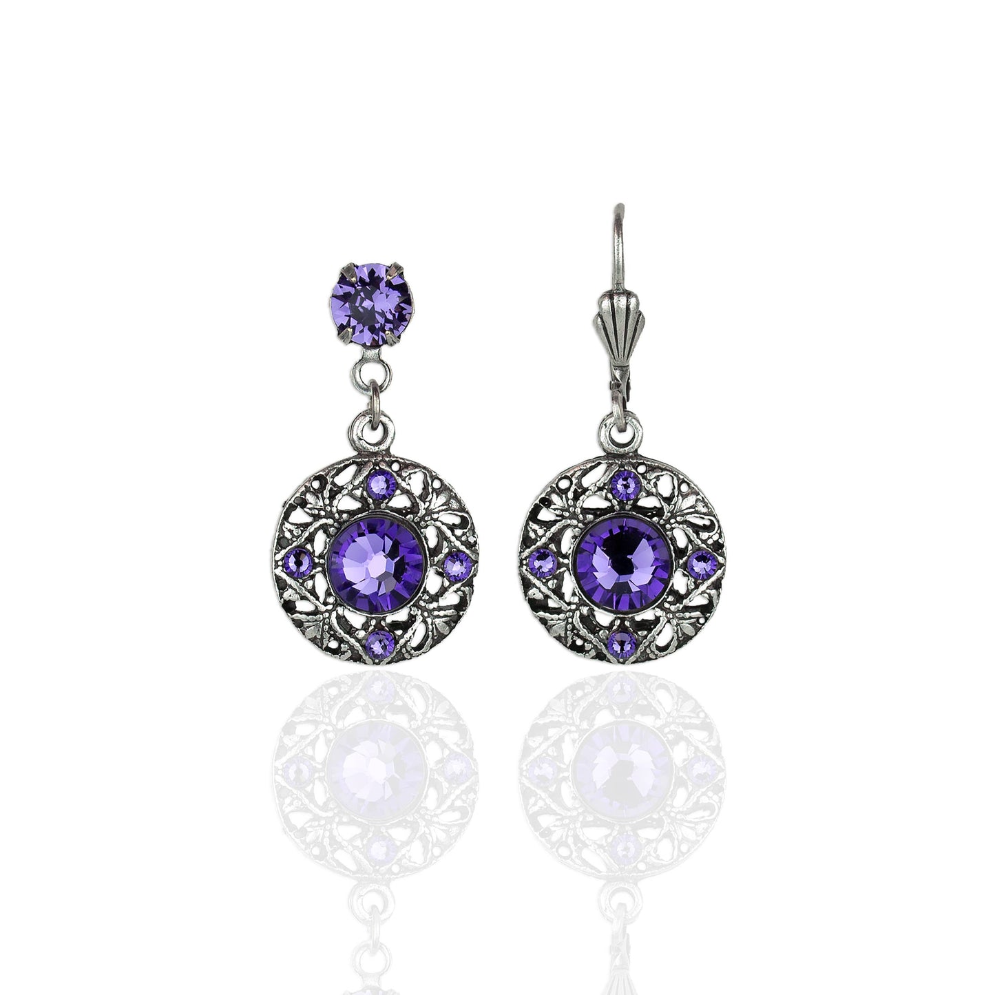 Lillian Crystal Earrings