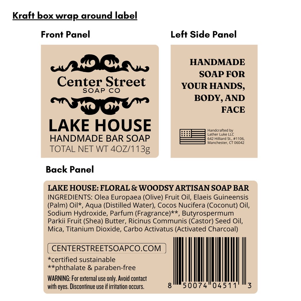 Lake House Summer Handmade Soap Bar - 4oz