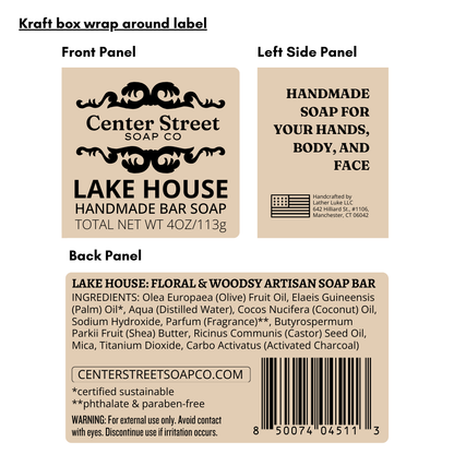Lake House Summer Handmade Soap Bar - 4oz