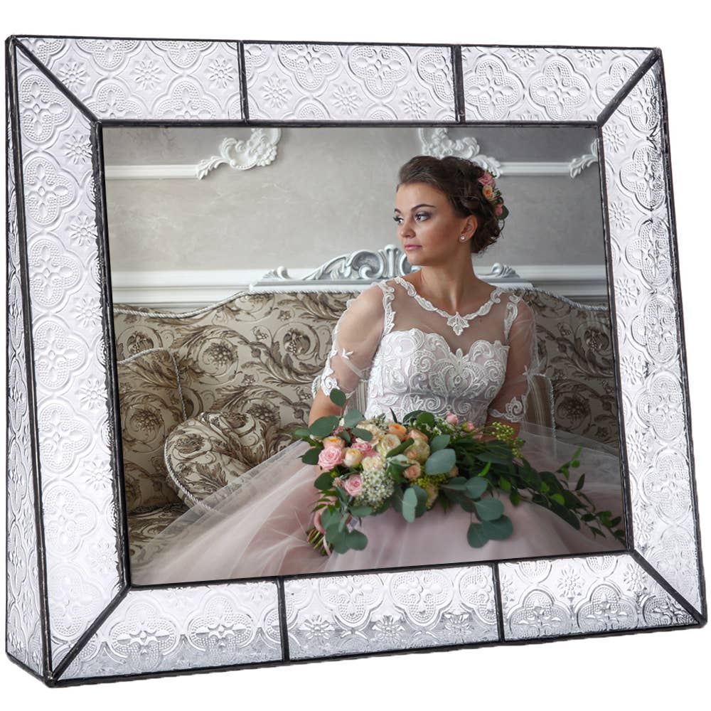 Vintage Glass Picture Frame