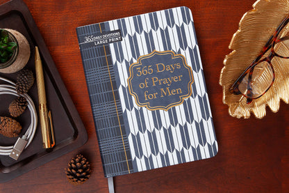 365 Days of Prayer for Men (Large Print Devotinal) NEW!