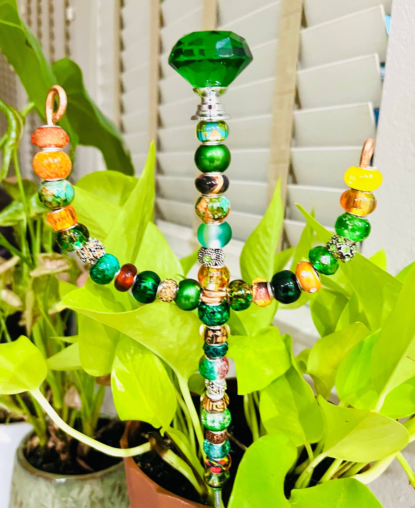 Cactus Fairy Garden Stake