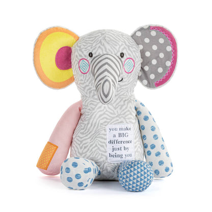 Noah's Ark Plush Elephant - 10x14in
