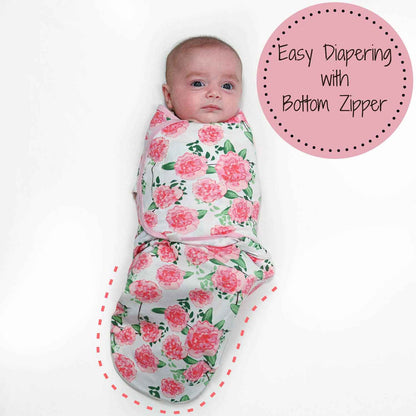 LollyBanks - Live Life In Full Bloom Organic Baby Sleep Swaddle