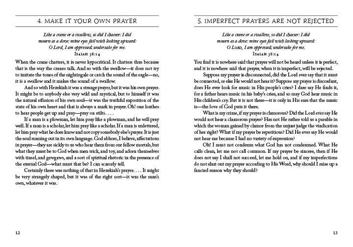 Daily Wisdom on Prayer