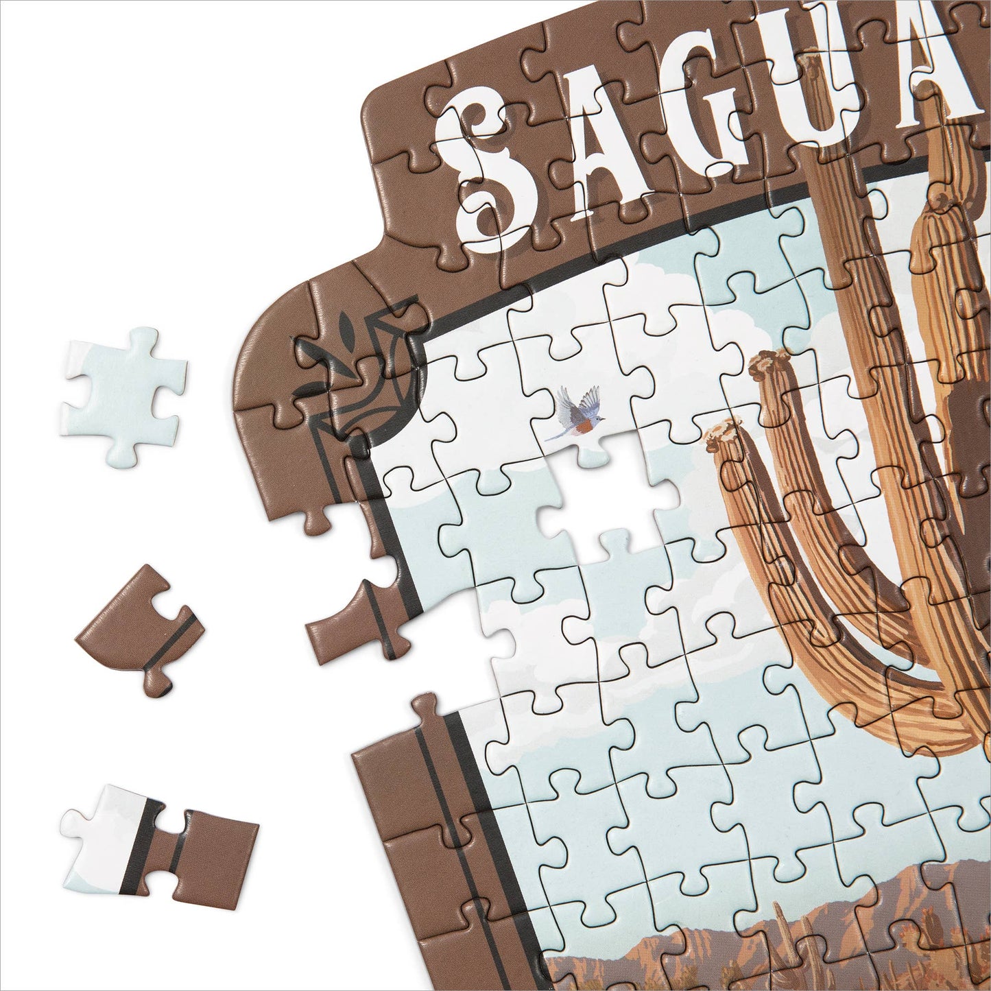 Protejamos nuestros parques nacionales - Mini rompecabezas, Saguaro