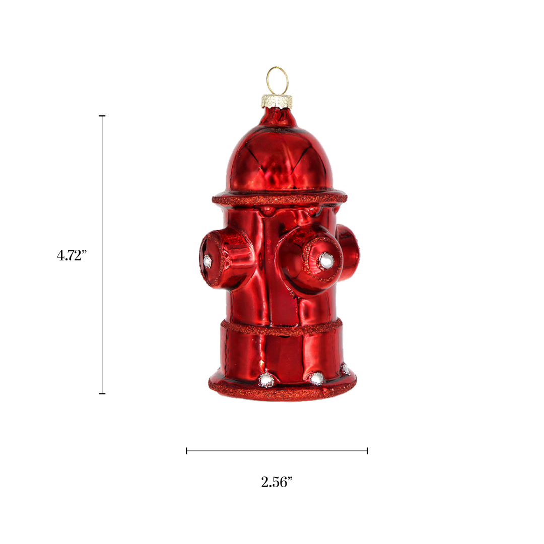 Fire Hydrant Christmas Ornament