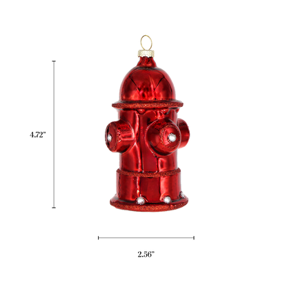 Fire Hydrant Christmas Ornament