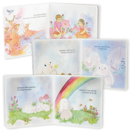 Everybunny Prays Giftset w/Book and Bunny reciting prayer