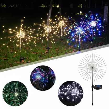Solar Firework Garden Lights – Outdoor LED Decor