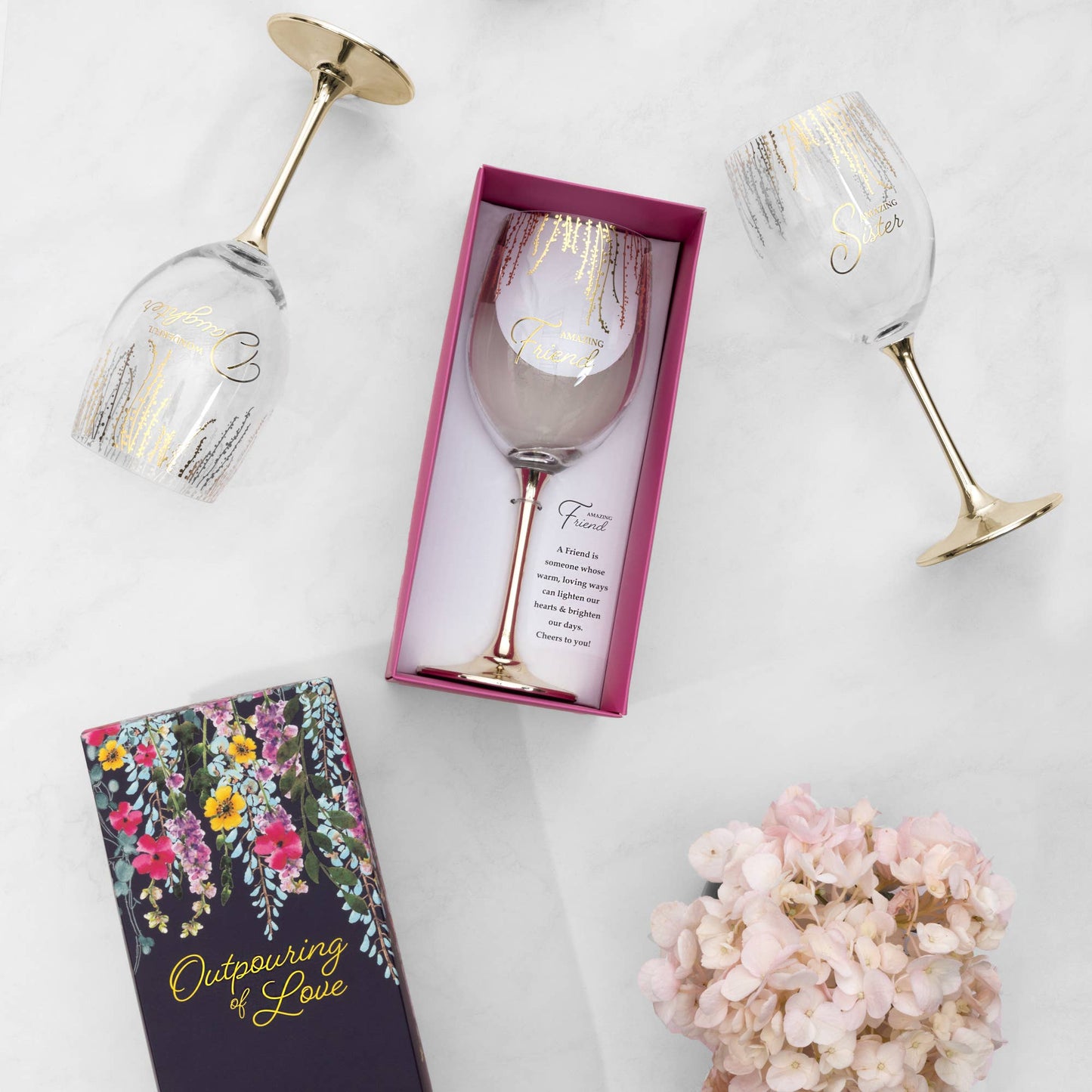 Gift Boxed 19 oz Crystal Wine Glass