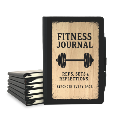 Fitness Journal - Wood Cover