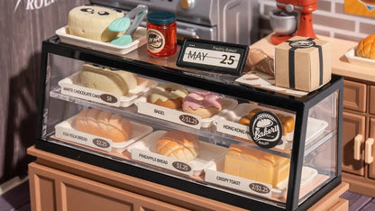 Hands Craft - DIY Miniature House Kit: Golden Wheat Bakery