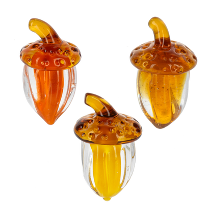 Mini Glass Acorn