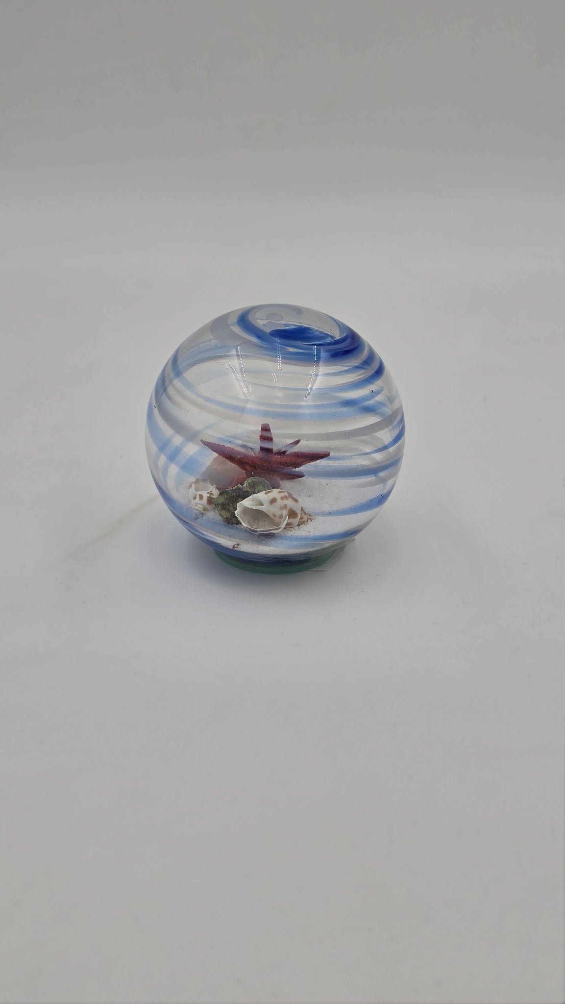 Large Glass Sand Orb
