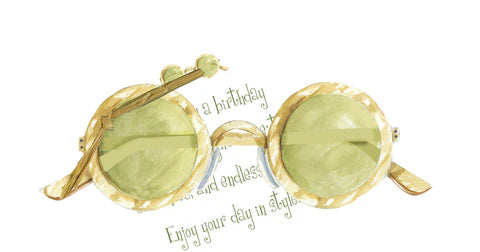 Sunglasses Greeting Card