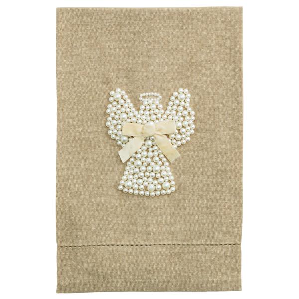 Angel Christmas Pearl Towel