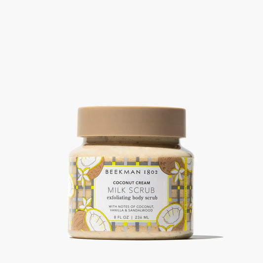 Coconut Cream Milk Scrub Exfoliating Body Scrub