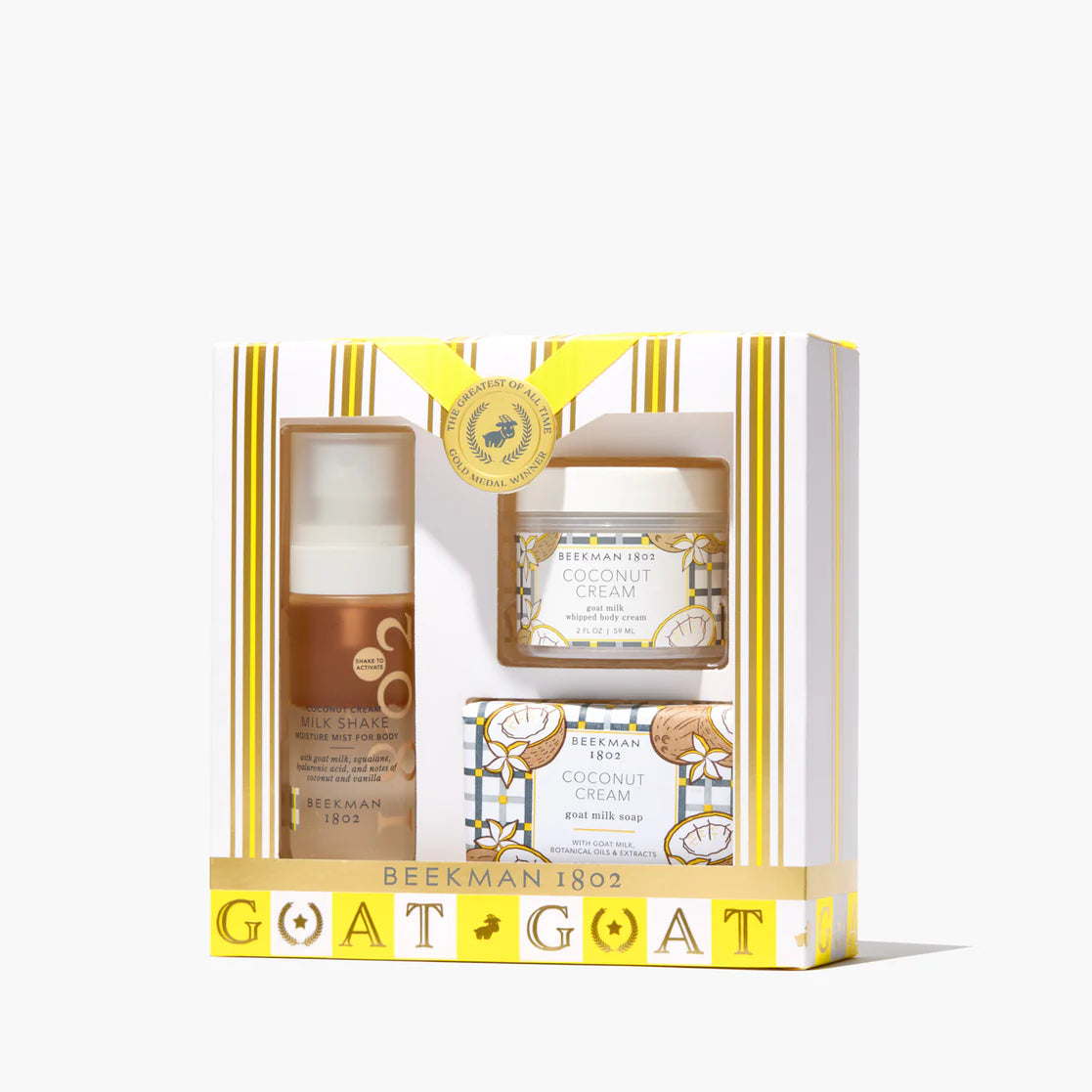 Holiday in Paradise Coconut Cream Body care Gift Set