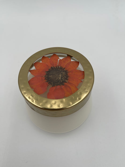 Vela floral prensada - Calabaza de cosecha - Pequeña