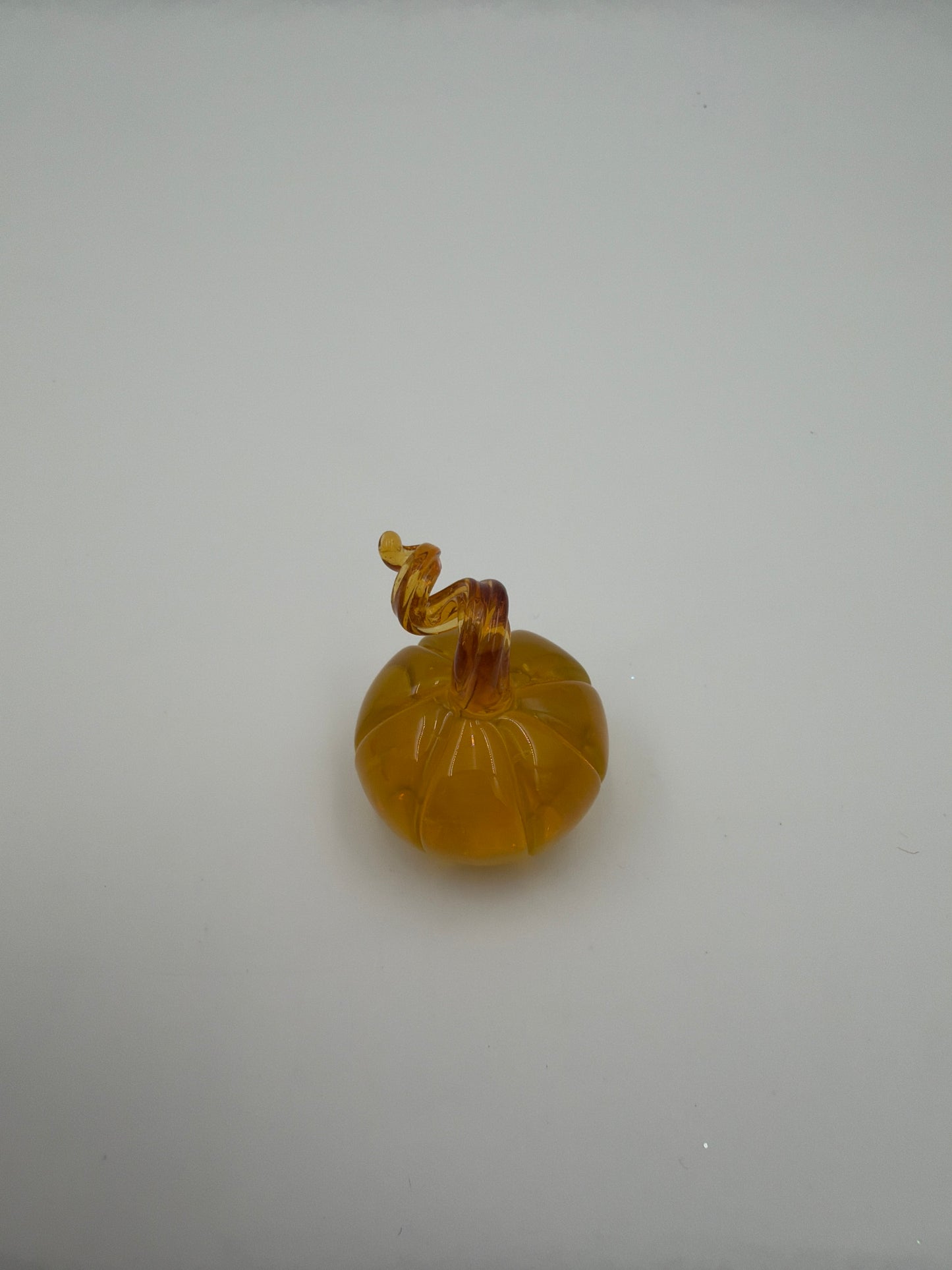 Ombre Mini Glass Pumpkin Figurines