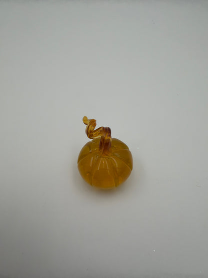 Ombre Mini Glass Pumpkin Figurines