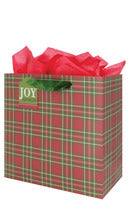 Timeless Tartan Medium Square Gift Bag