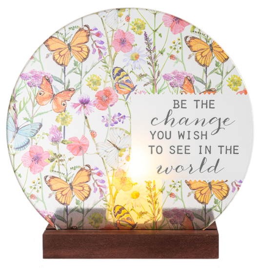 Butterfly & Floral light Up Plaques