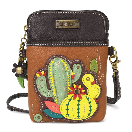 Cell Phone Crossbody Bag-Cactus