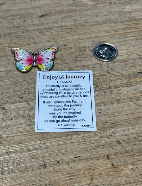 Enjoy the Journey Charm