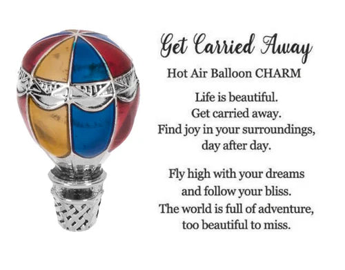 Get Carried Away - Hot Air Balloon Charm