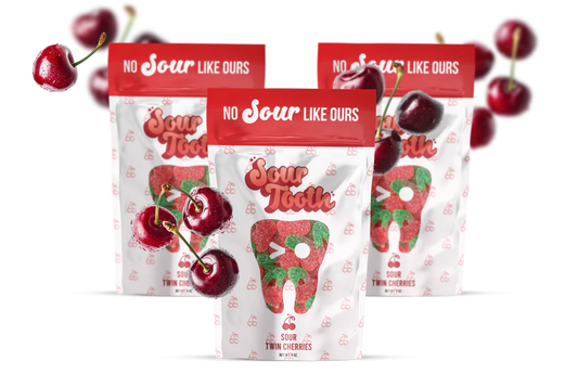 Sour Twin Cherries Candy