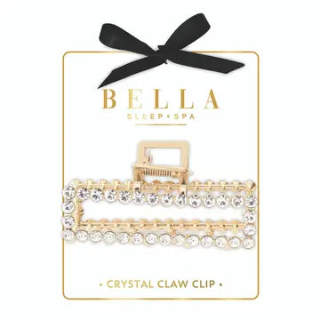 Claw Clip-Gold Rhinestones