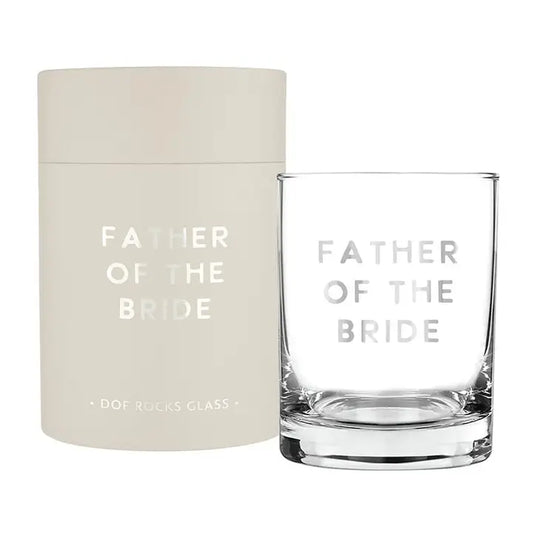 Double Old-Fashioned Glass-Father of the Bride