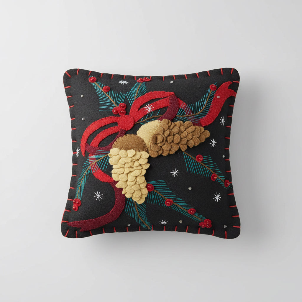 Pine Cone Pillow
