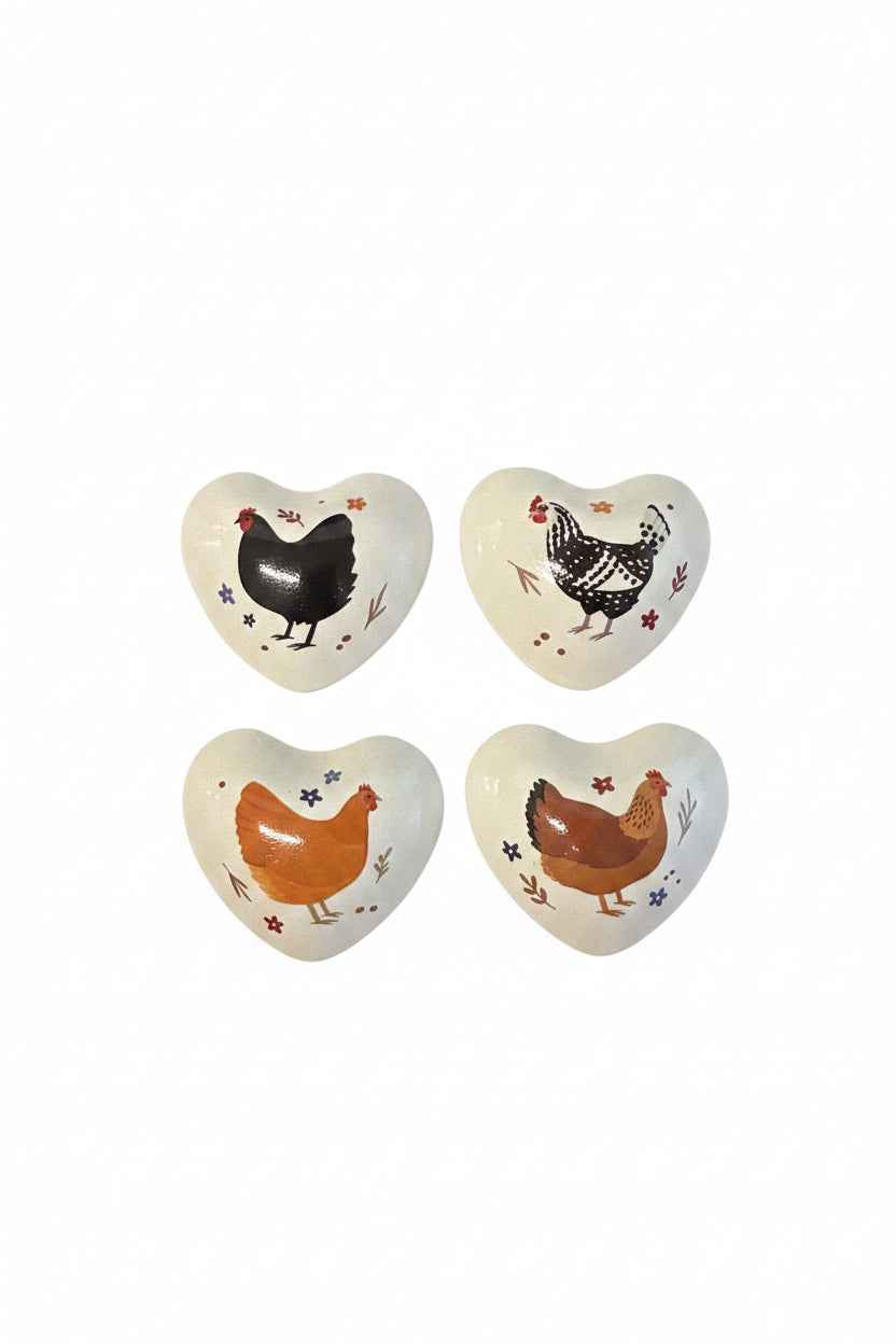 Chicken Chime - Heart - Sold Separately