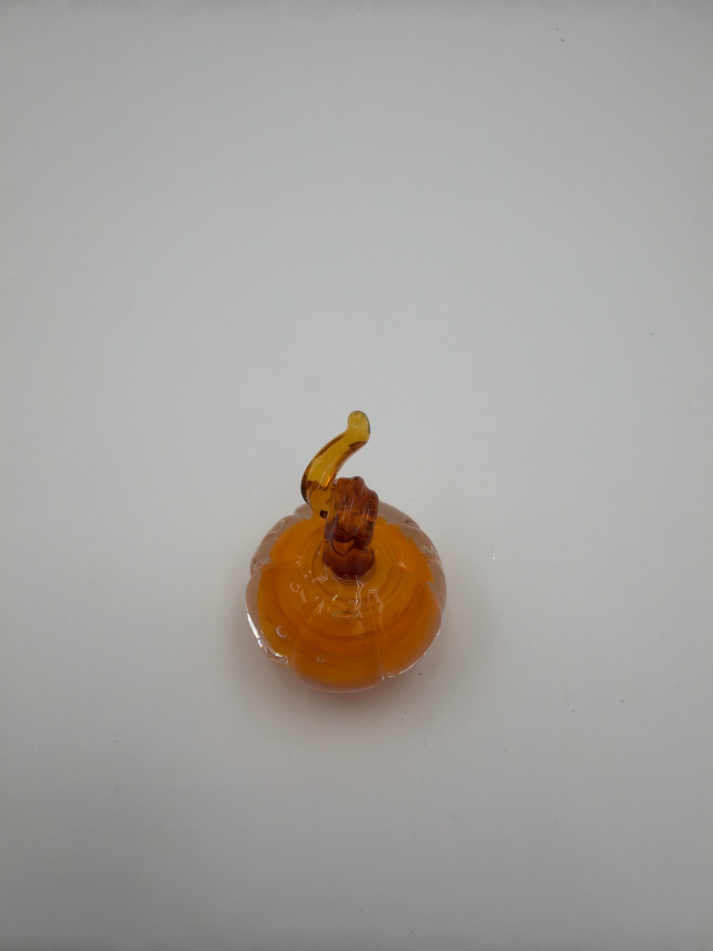 Ombre Mini Glass Pumpkin Figurines