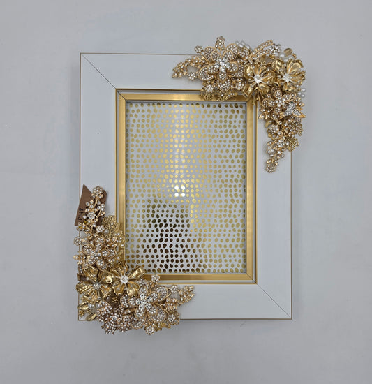 5 x 7 Jeweled Photo Frame