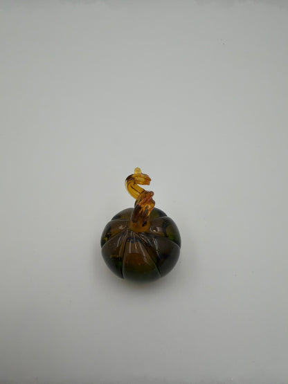 Ombre Mini Glass Pumpkin Figurines