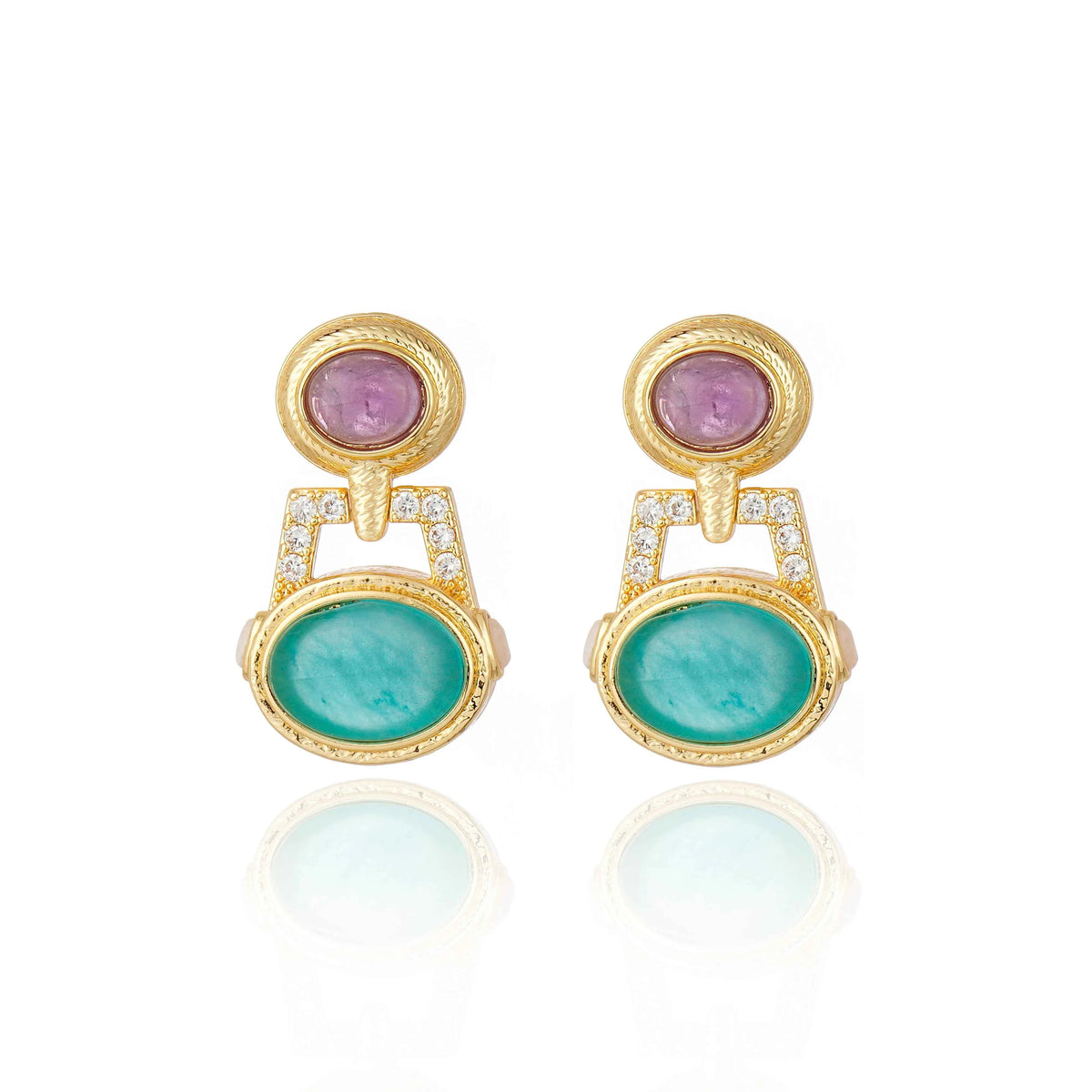 Cristina Sabatini Segall Earrings - Turquoise