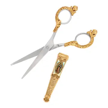 14k Gold Dipped Hand Enamel Our Lady of Guadalupe