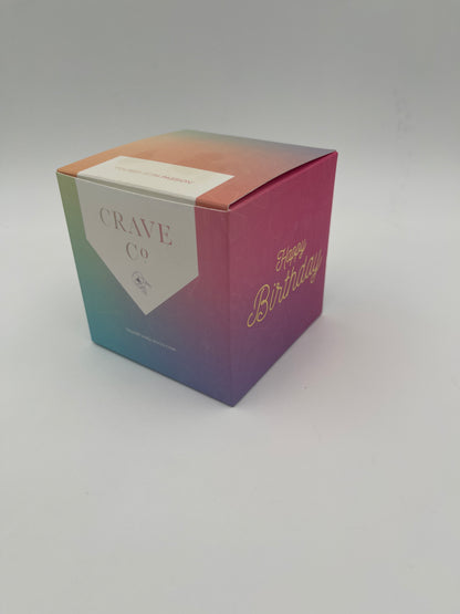 Vela de cumpleaños en caja