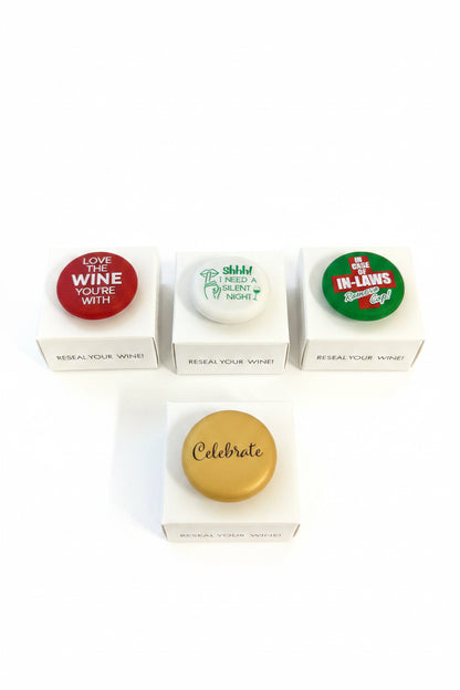 Holiday Wine Cap-Sold Separately
