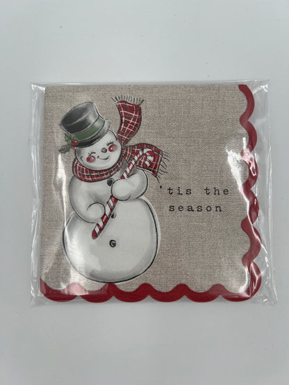 Christmas Cocktail Napkins