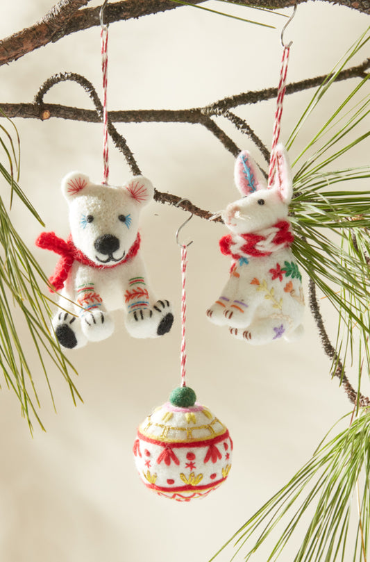 Fairisle Friends Ornament